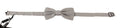 Dolce & Gabbana Elegant Silver Silk Bow Tie