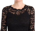 Vestido sirena Dolce & Gabbana elegante de encaje laminado
