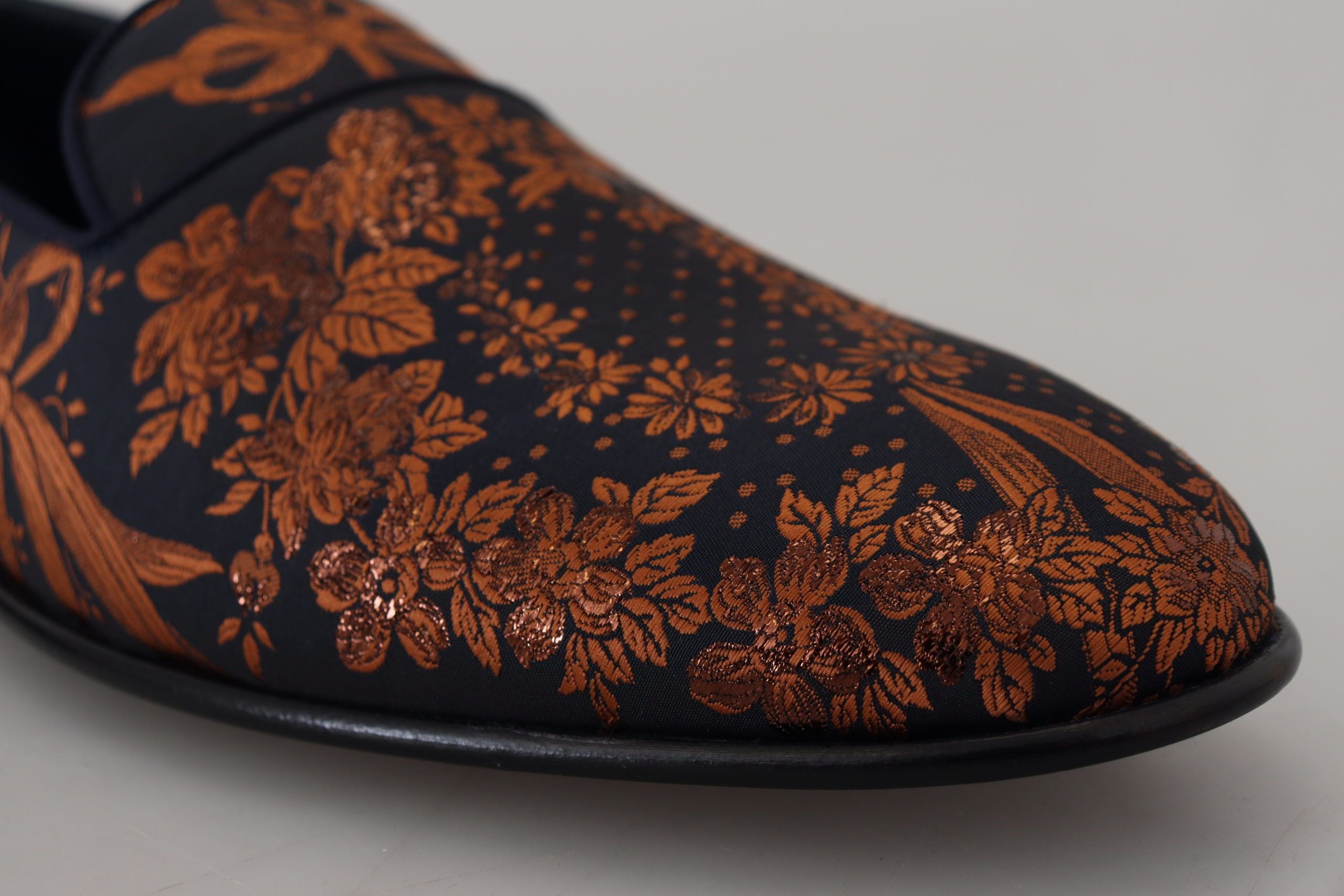 Mocasines Dolce & Gabbana elegantes florales sin cordones