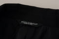 Blazer elegante de lana cruzado de Dolce & Gabbana