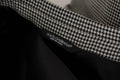 Blazer de lana elegante a cuadros grises Dolce & Gabbana