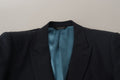 Blazer elegante de lino de una botonadura de Dolce & Gabbana