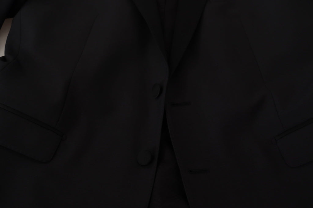 Blazer de dos piezas Martini elegante azul oscuro Dolce & Gabbana
