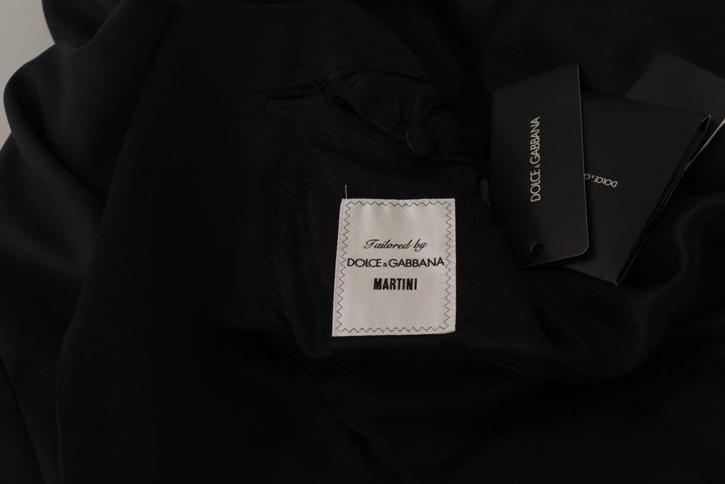 Blazer de dos piezas Martini elegante azul oscuro Dolce & Gabbana