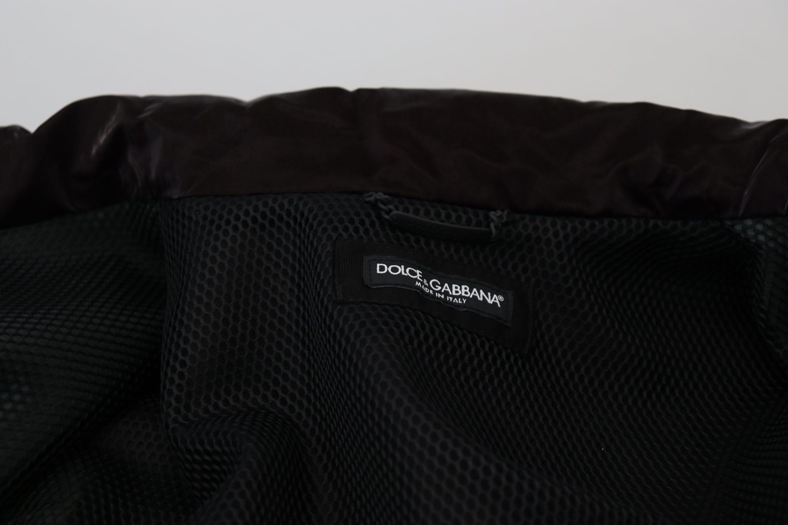 Chaqueta elegante burdeos con cuello de Dolce & Gabbana