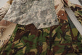 Camisa informal de camuflaje de retales de Dolce & Gabbana