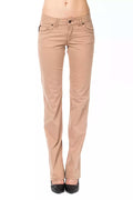 Ungaro Fever Beige Cotton Women Jeans