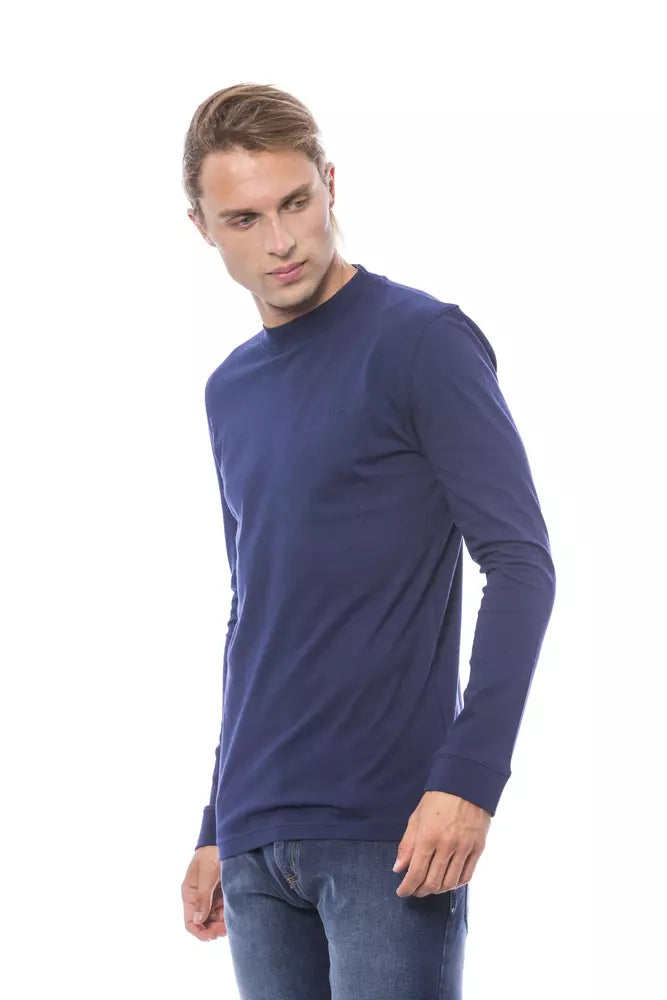 Verri Blue Cotton Mens Sweater
