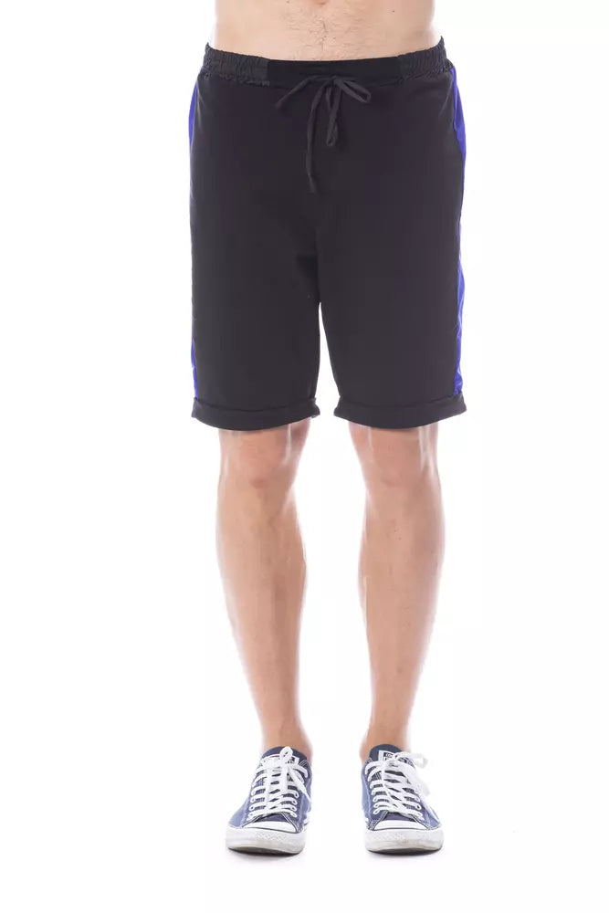 Pantalón Corto Verri Negro de Algodón para Hombre