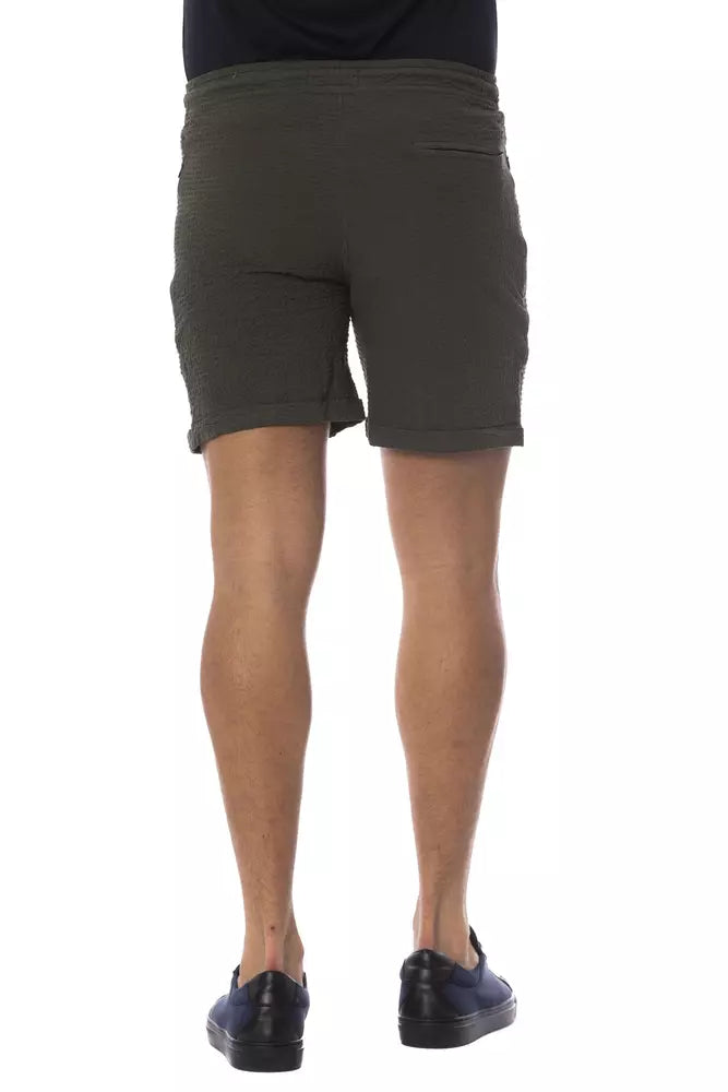 Verri Army Cotton Men Casual Short