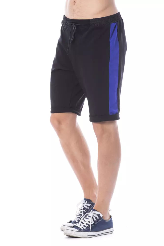 Pantalón Corto Verri Negro de Algodón para Hombre