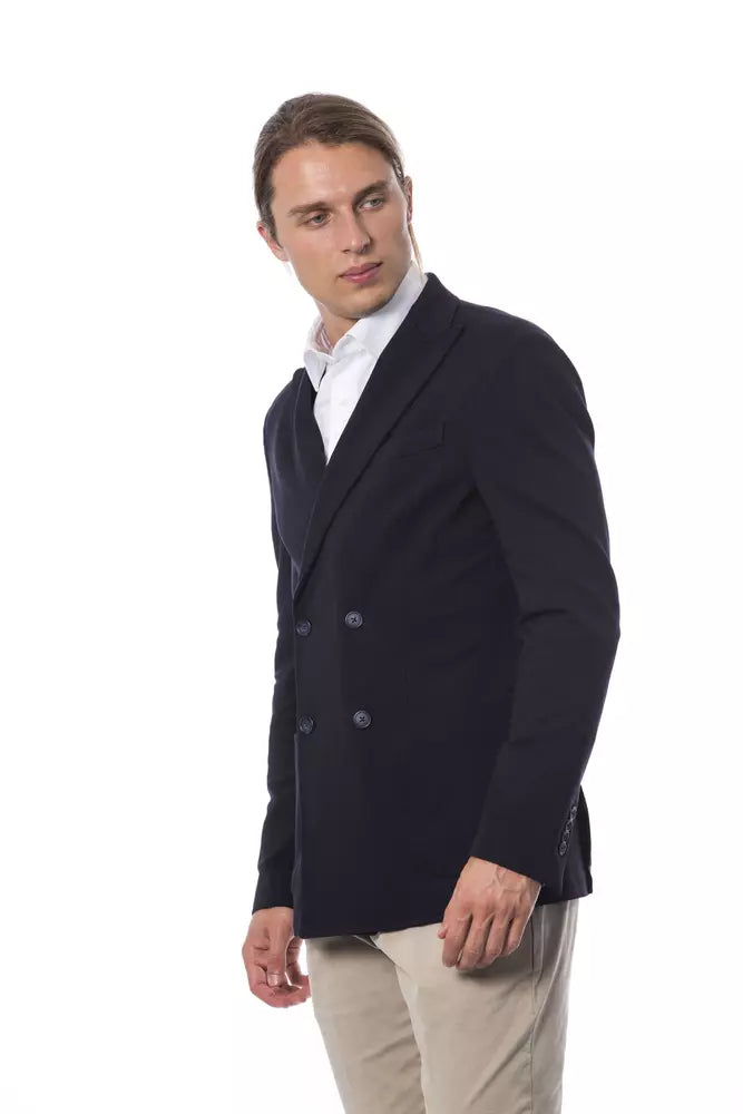 Americana de Viscosa Azul Verri para Hombre