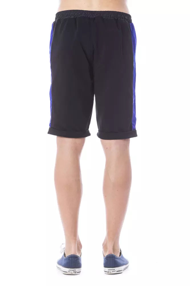 Pantalón Corto Verri Negro de Algodón para Hombre
