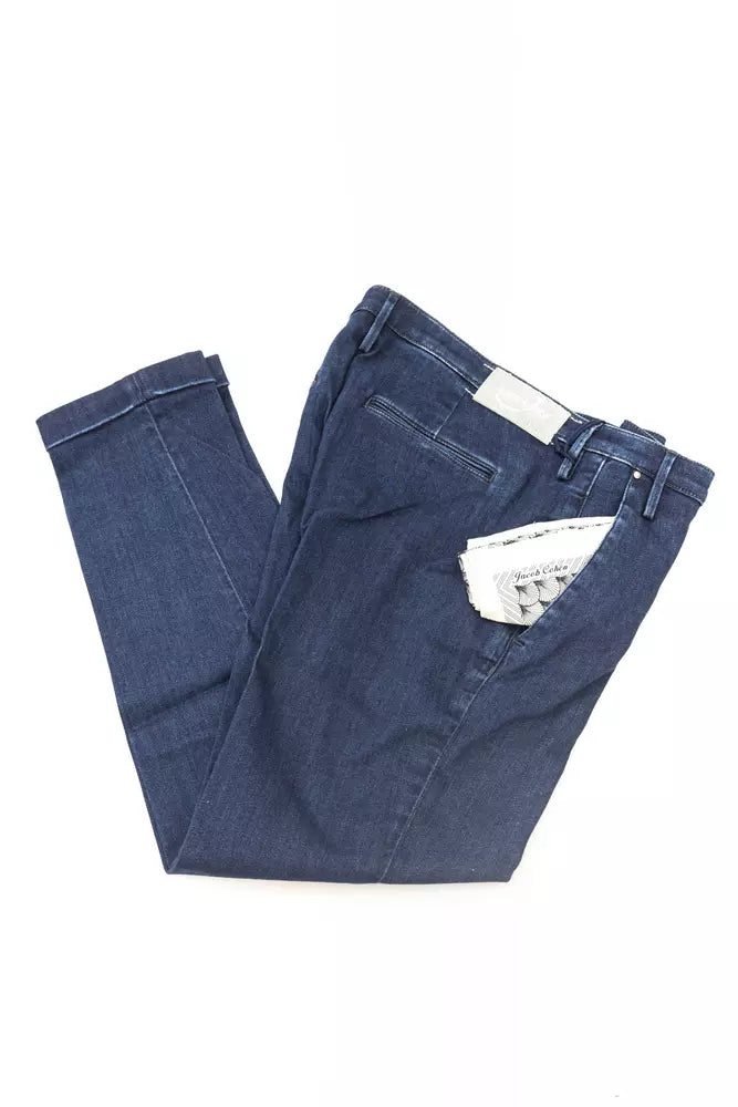 Jeans femme Jacob Cohen en coton bleu