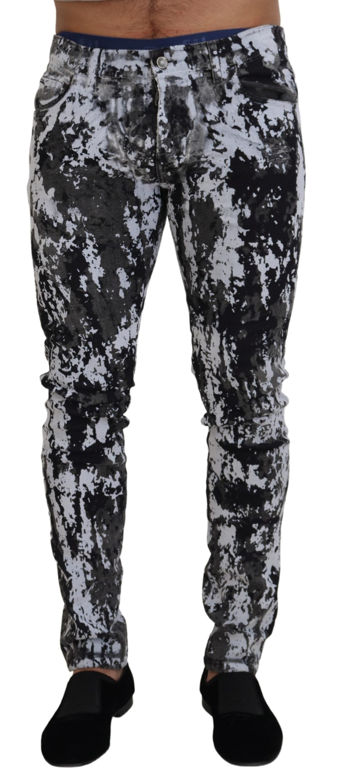 Dolce & Gabbana Extravaganza de Denim Teñido Anudado Multicolor