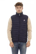 Invicta Blue Polyamide Sleveless Jacket