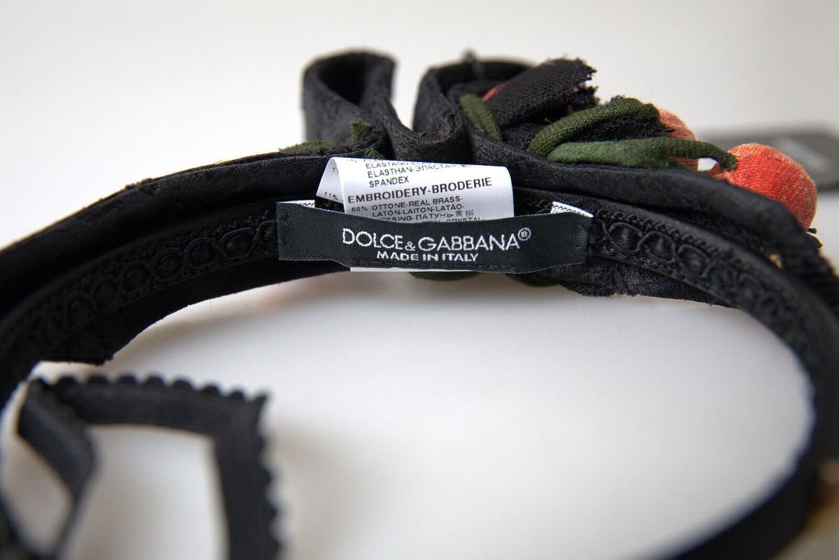 Diadema Dolce & Gabbana exclusiva con cristales multicolor
