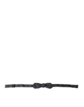 Dolce & Gabbana Elegant Anthracite Silk Bow Tie
