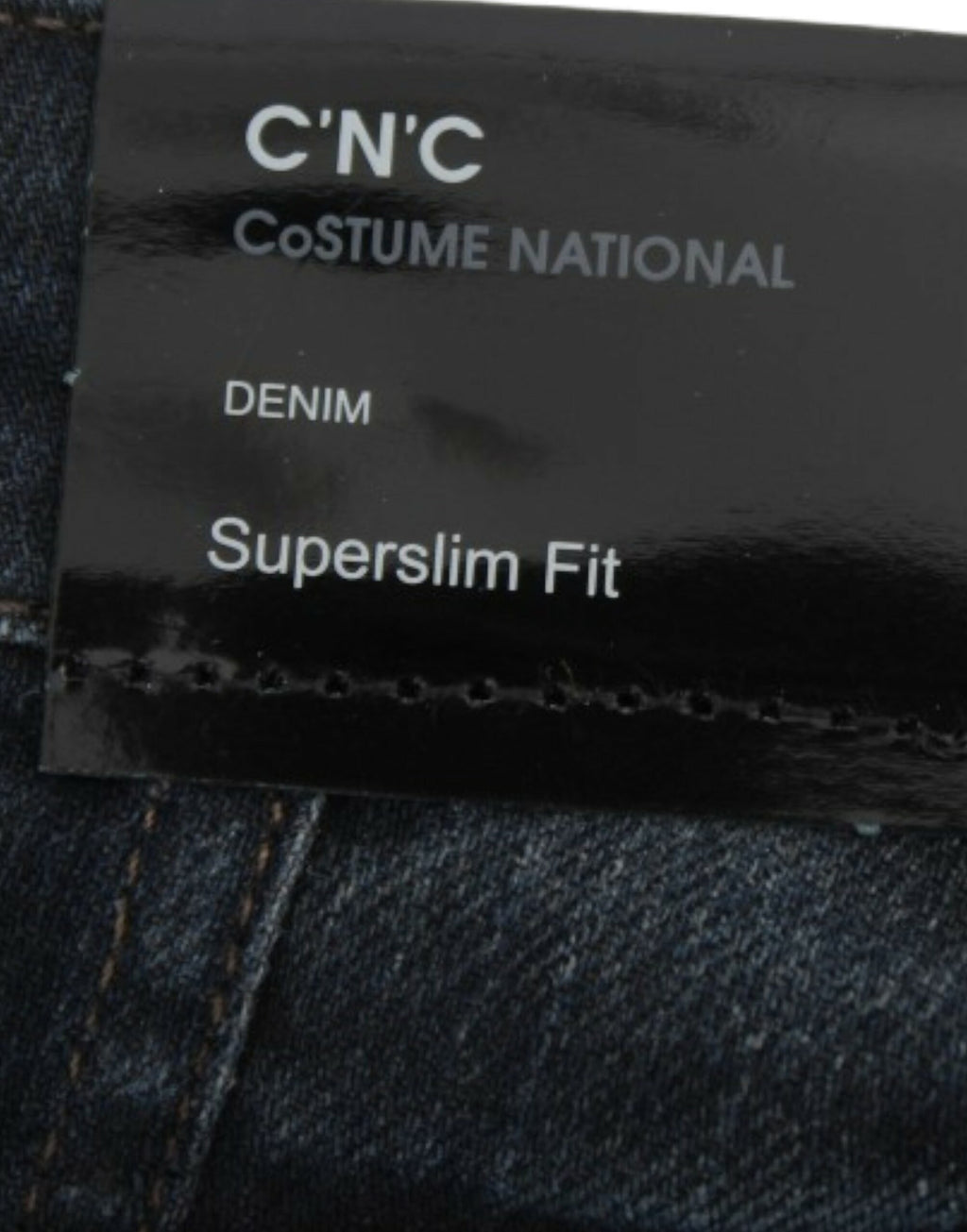 Jeans superskinny de denim azul Chic de Costume National
