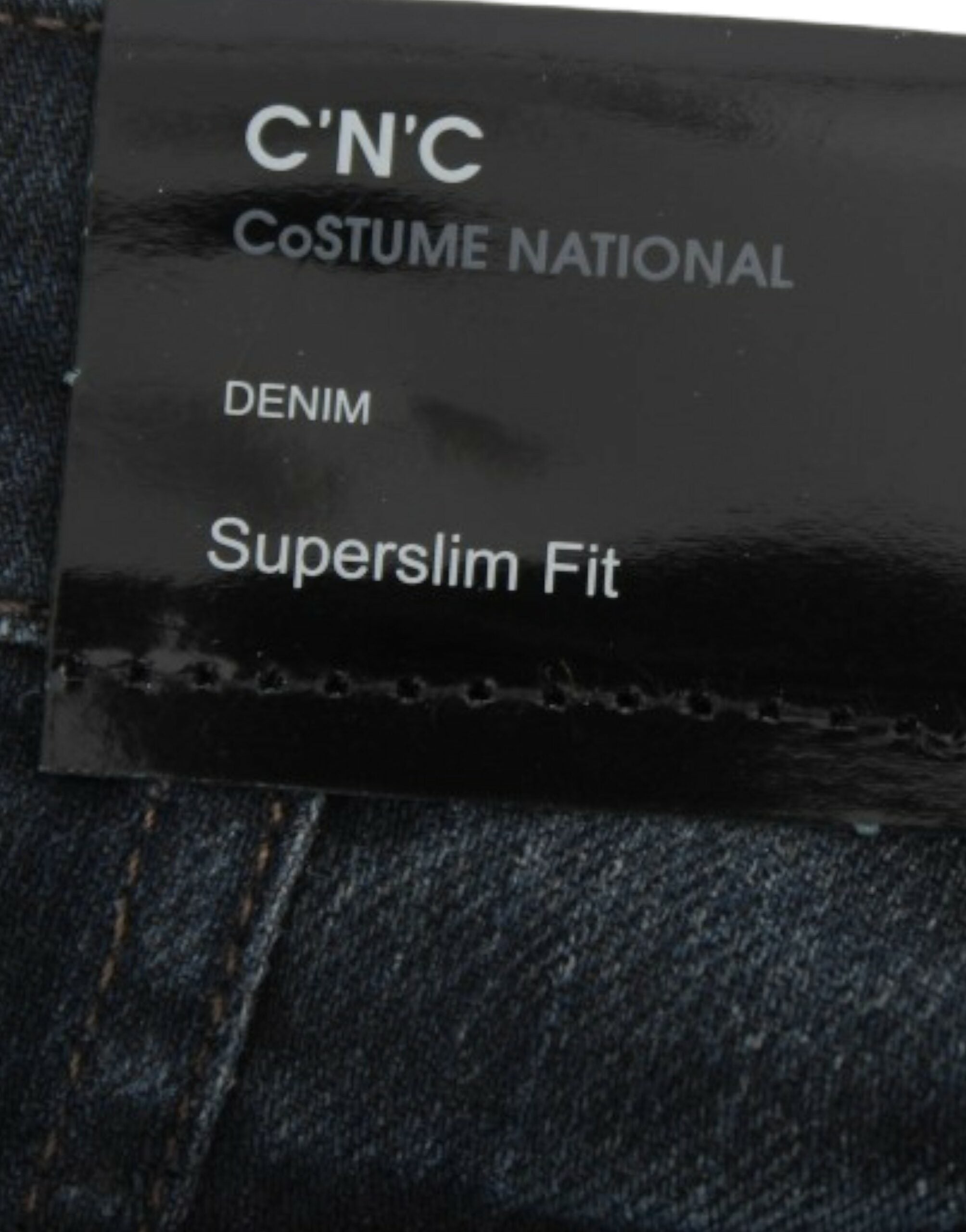 Jeans superskinny de denim azul Chic de Costume National
