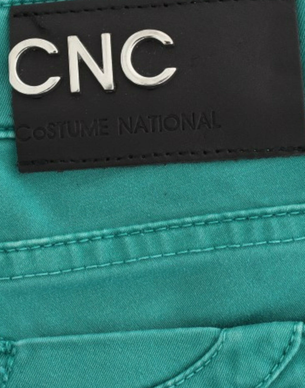 Vaqueros rectos Chic Green de Costume National para un estilo sofisticado