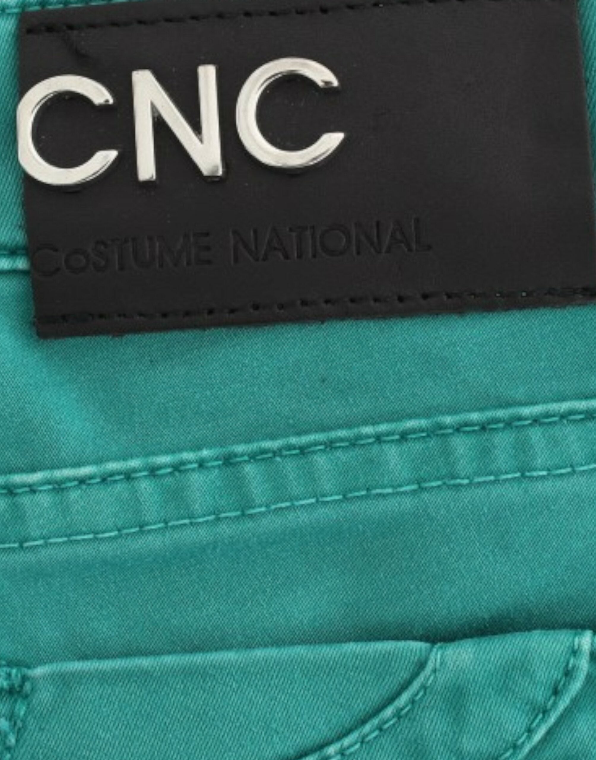 Vaqueros rectos Chic Green de Costume National para un estilo sofisticado
