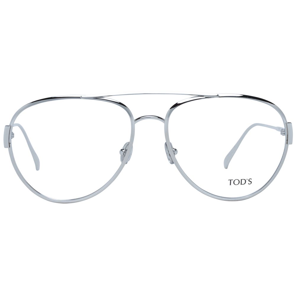 Monturas ópticas Tod's plateadas para mujer