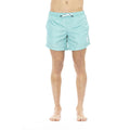 Bikkembergs Light Blue Polyester Men's Swim Shorts