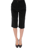 Dolce & Gabbana Elegant Designer Black Shorts