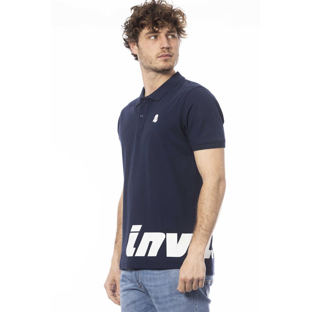 Invicta Blue Cotton Men's Polo Shirt