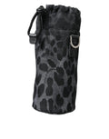 Jaula de botella Dolce & Gabbana Chic con estampado de leopardo redondo