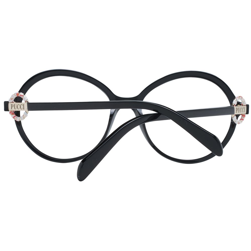 Monturas ópticas Emilio Pucci negras para mujer