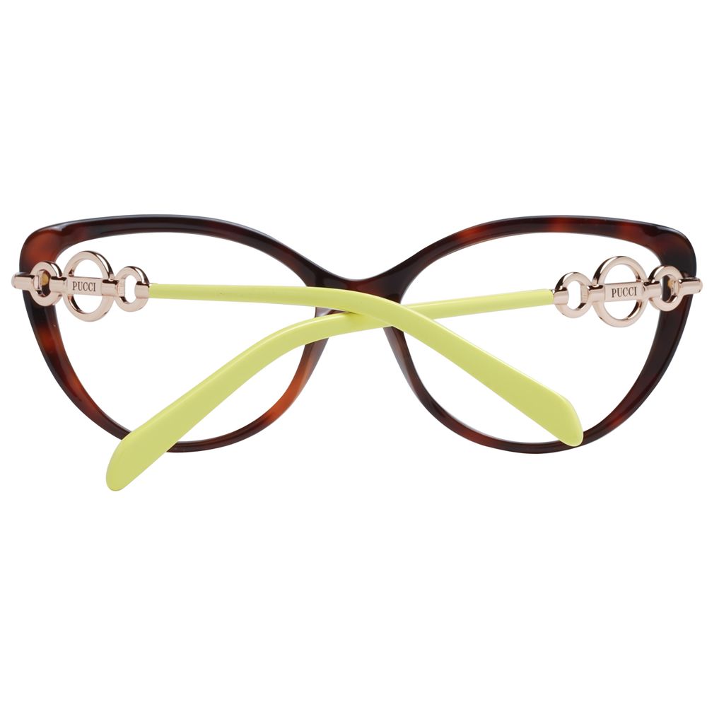 Monturas ópticas Emilio Pucci marrones para mujer