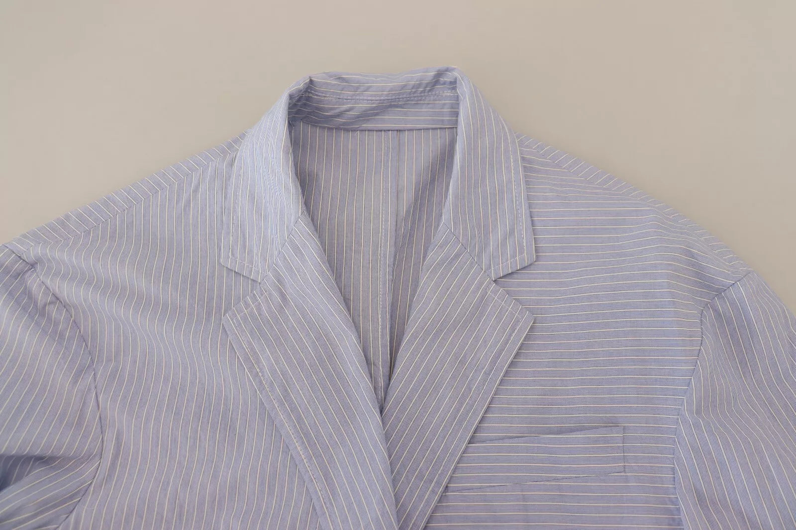 Chaqueta blazer de vestir Dsquared² de un solo botón a rayas azules