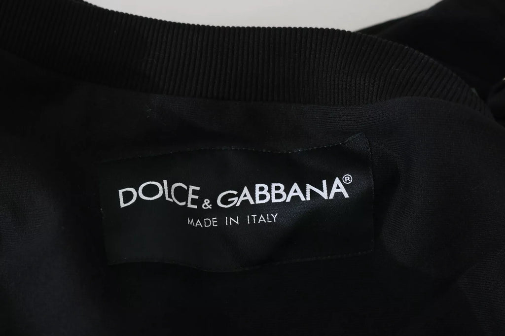 Suéter con capucha y lentejuelas DG de Dolce & Gabbana