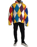 Chaqueta Acolchada Cortavientos Multicolor Dolce & Gabbana para Hombre