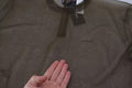 Top de manga larga transparente negro con cuello redondo Dolce & Gabbana