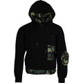 Sudadera con capucha negra de camuflaje de Dolce & Gabbana