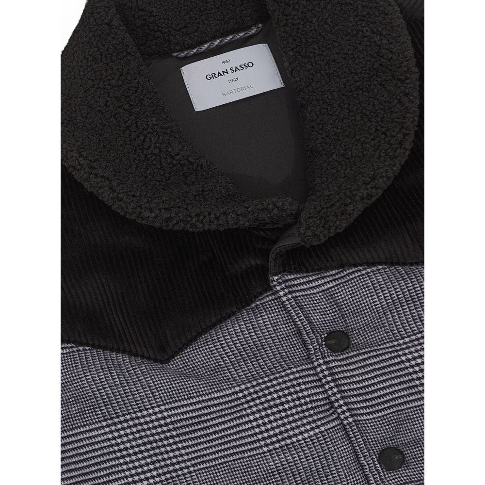 Gran Sasso Gray Cotton Clothing