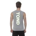 Tond Gray Cotton Men's Tank Top
