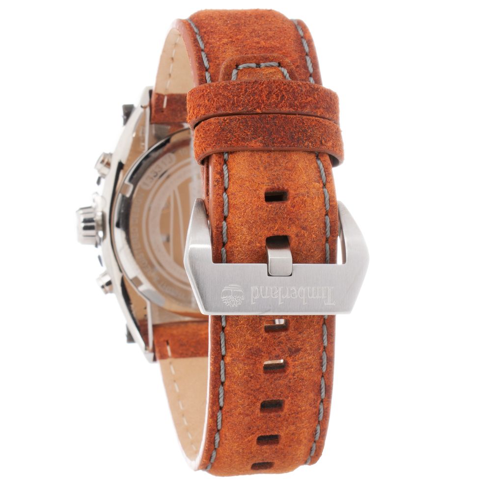 Reloj Timberland de cuero marrón