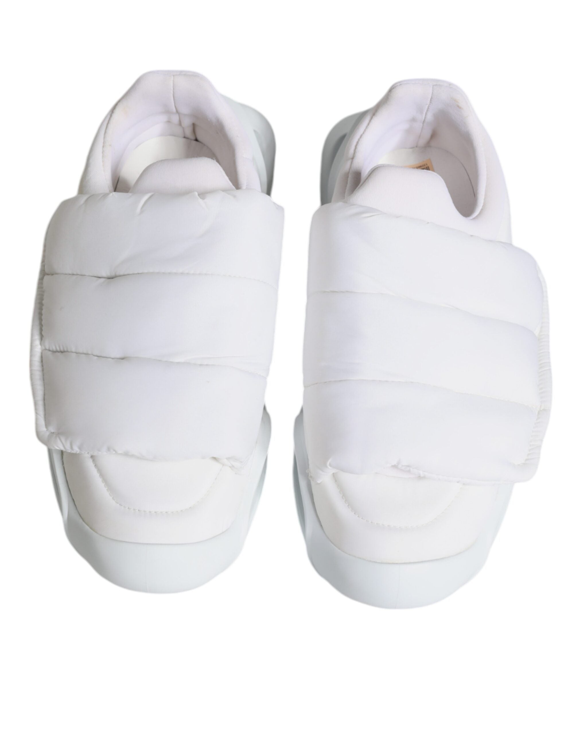 Zapatillas deportivas bajas de tejido acolchado blancas Dolce & Gabbana