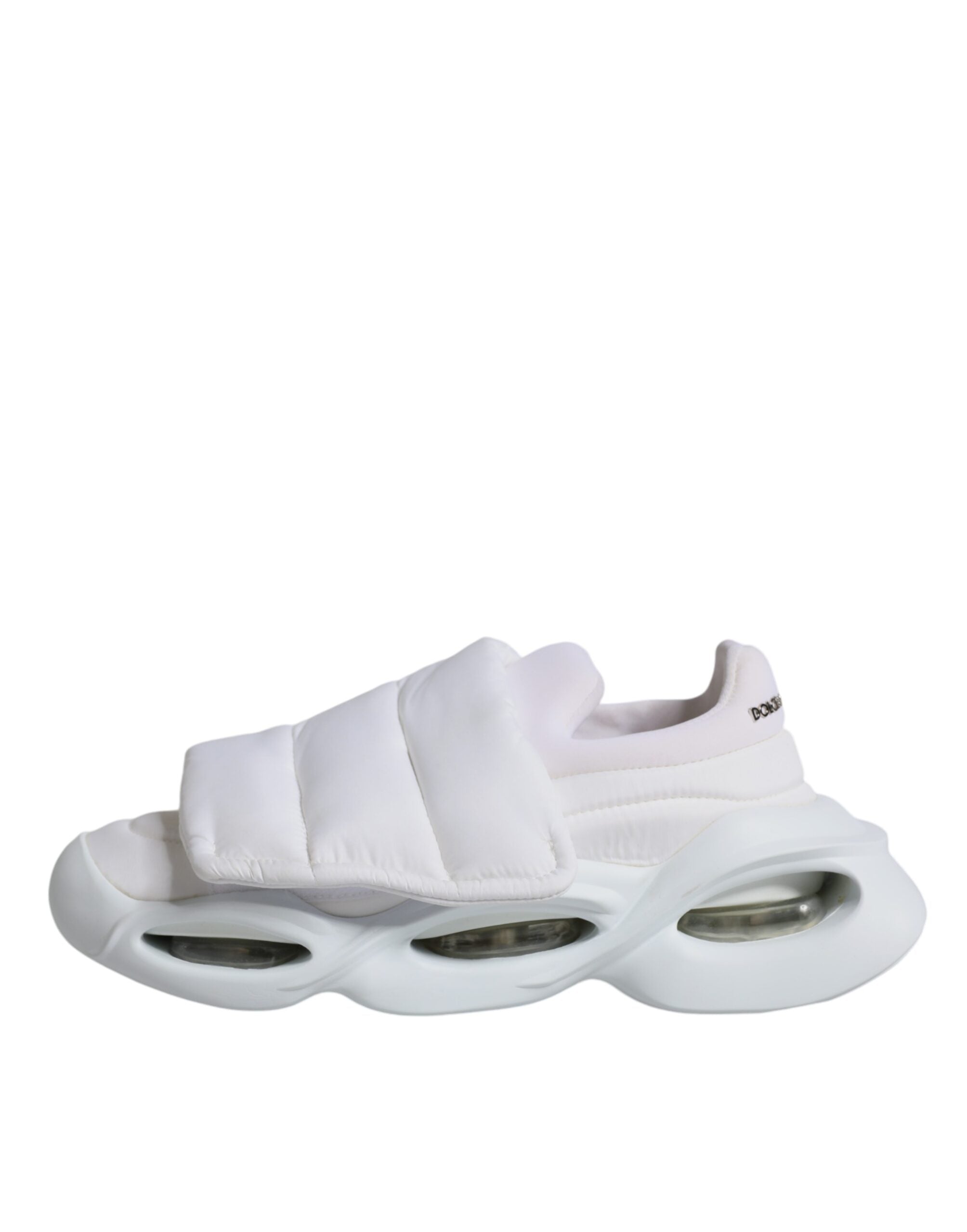 Zapatillas deportivas bajas de tejido acolchado blancas Dolce & Gabbana