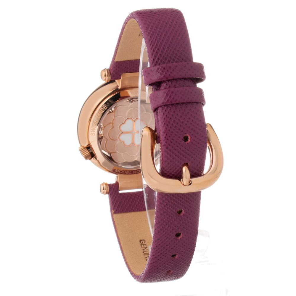 Reloj Folli Follie de cuero morado