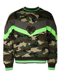 Sudadera suéter camuflaje multicolor Dolce & Gabbana