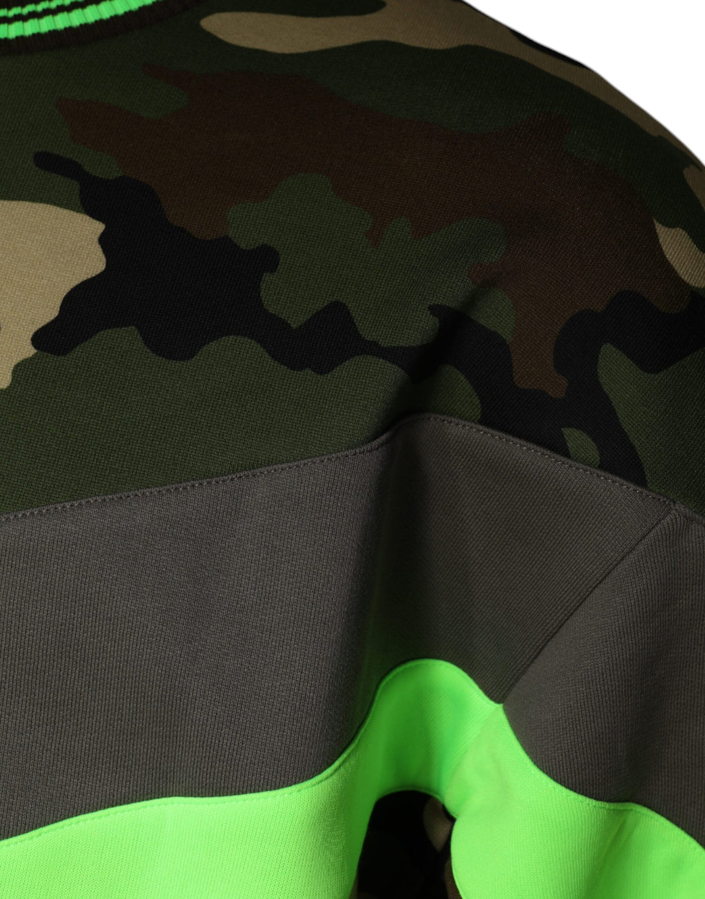Sudadera suéter camuflaje multicolor Dolce & Gabbana