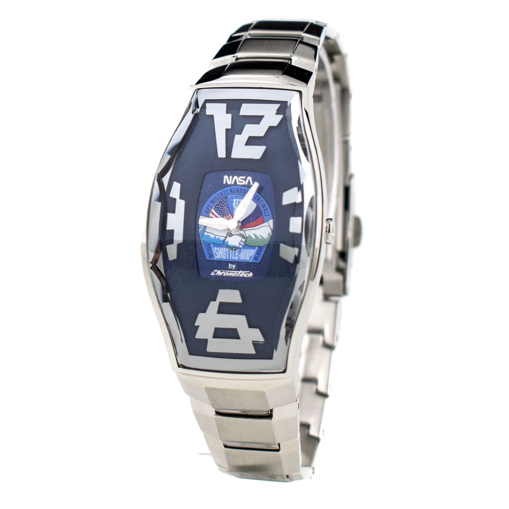 Chronotech Silver Stainless Steel Watch