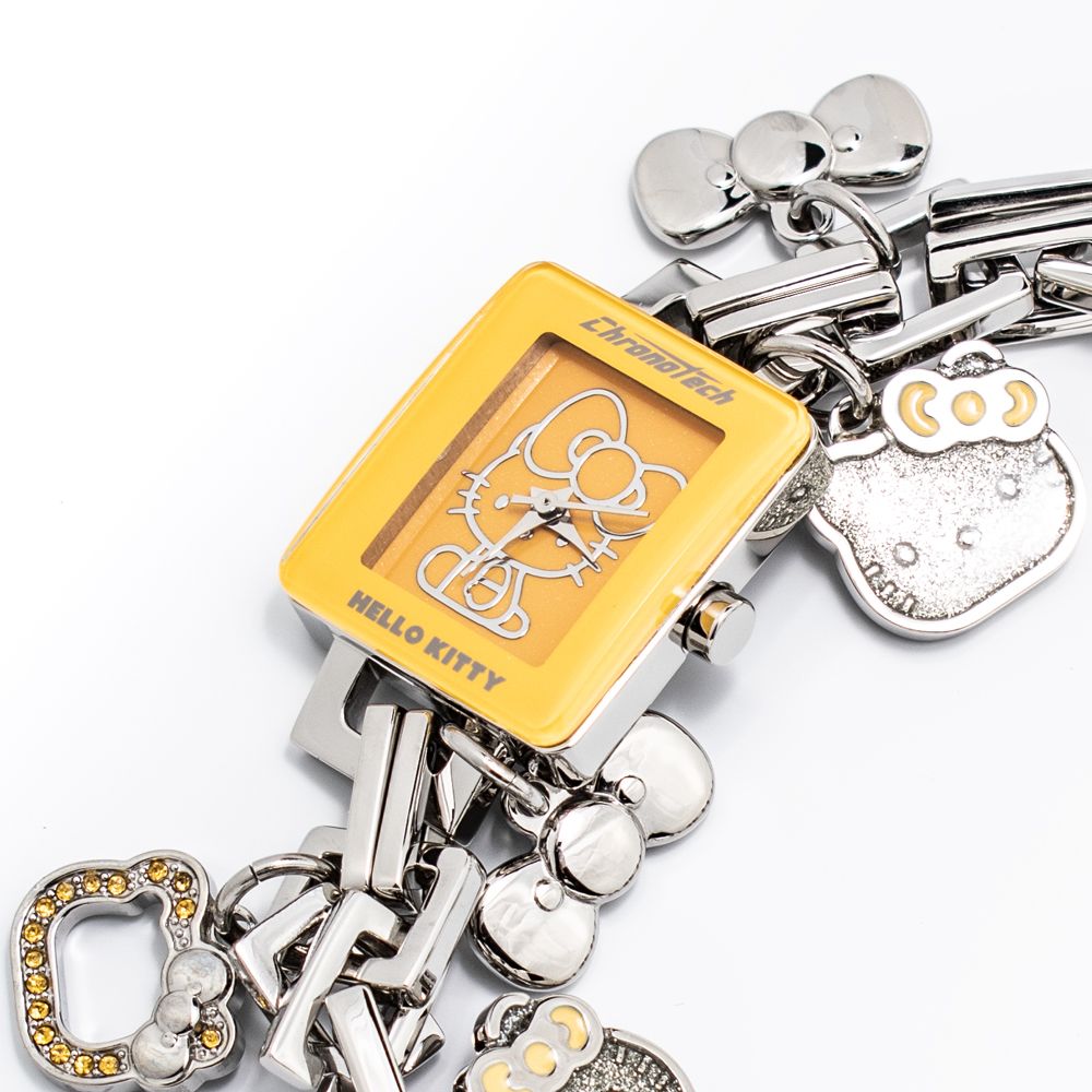 Reloj de acero plateado Chronotech
