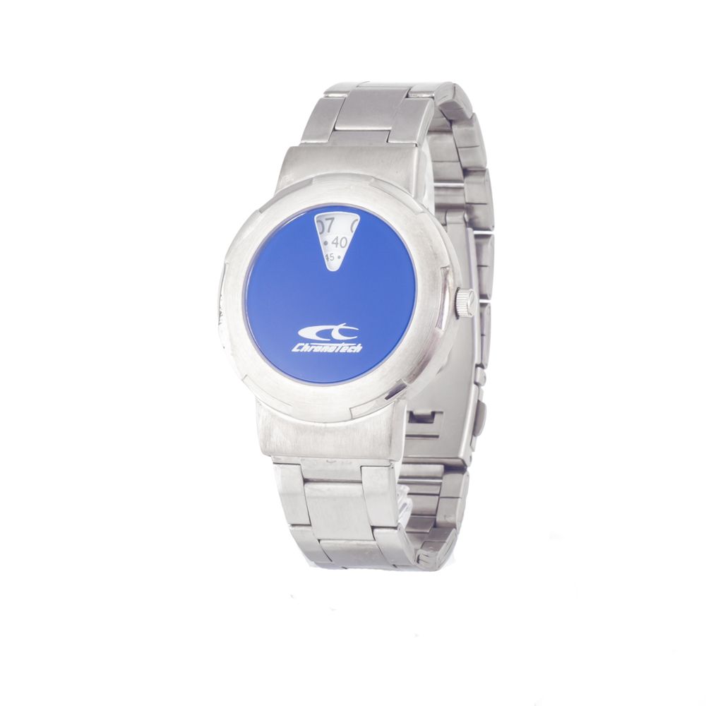 Reloj Chronotech de Acero Gris