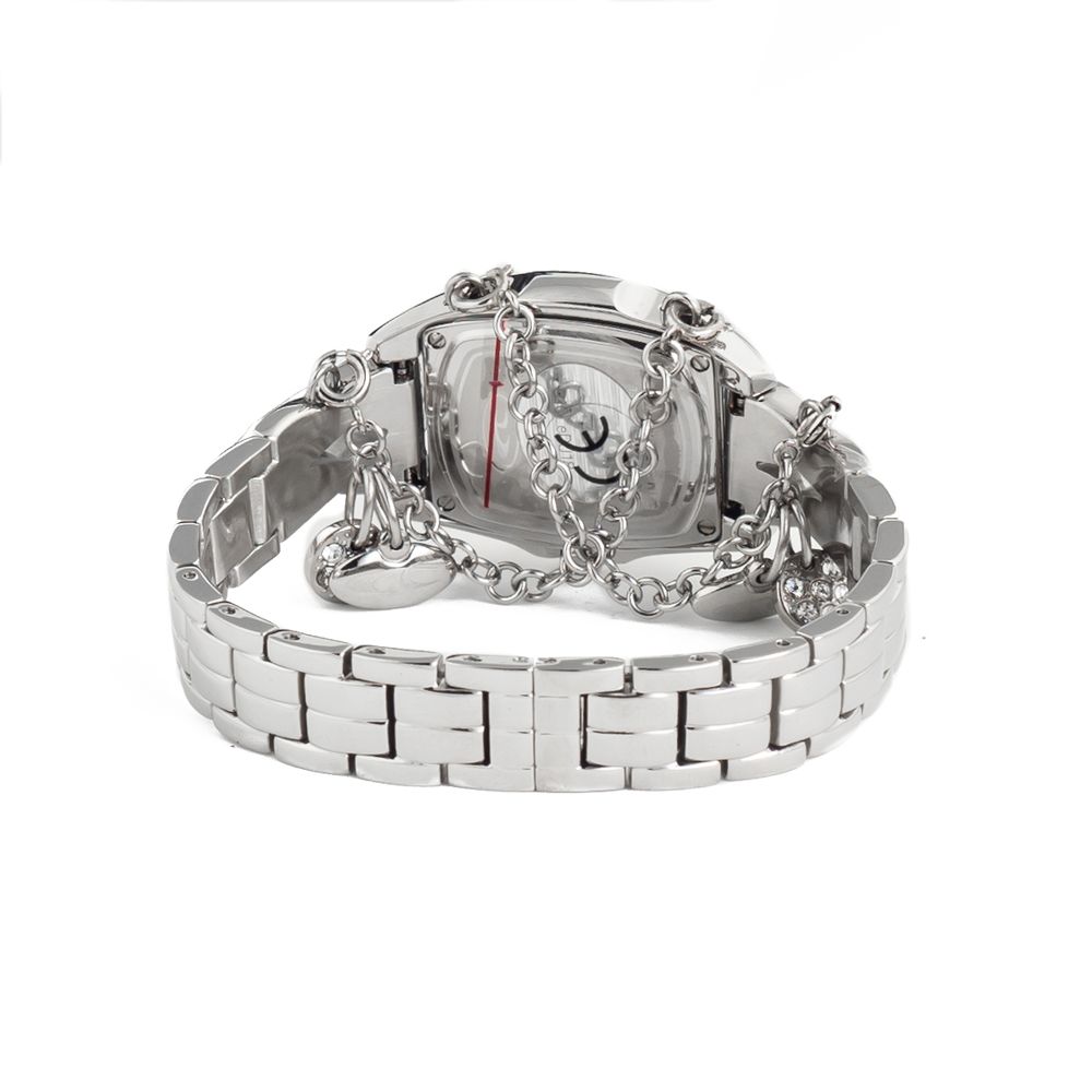 Chronotech Silver Stainless Steel Watch